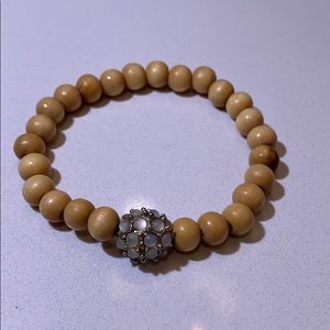 Wood Bead Bracelet